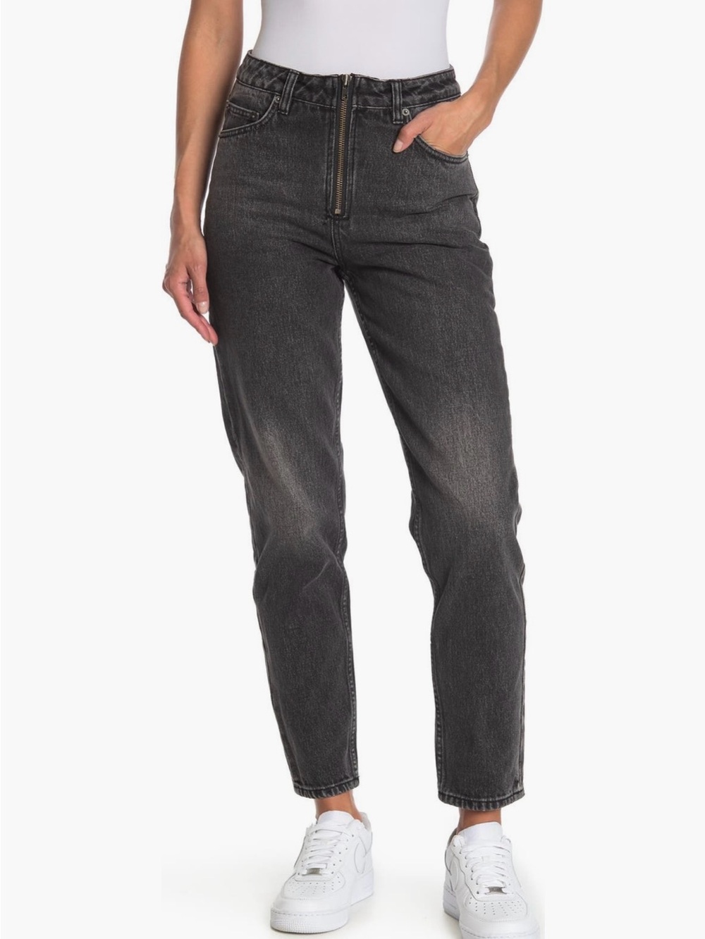 Ksubi Arrow Throwback Straight Leg Grey Jeans 24